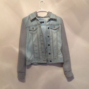 Jean Jacket/Sweat Shirt